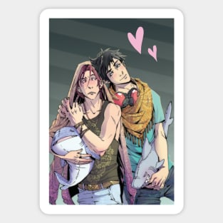 Sousuke And Rin Sticker